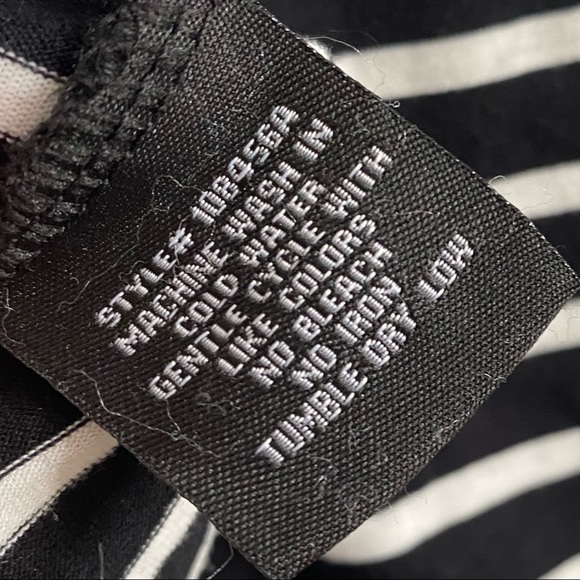 Striped Summer Midi Dress Womens Size Large - Picture 3 of 5